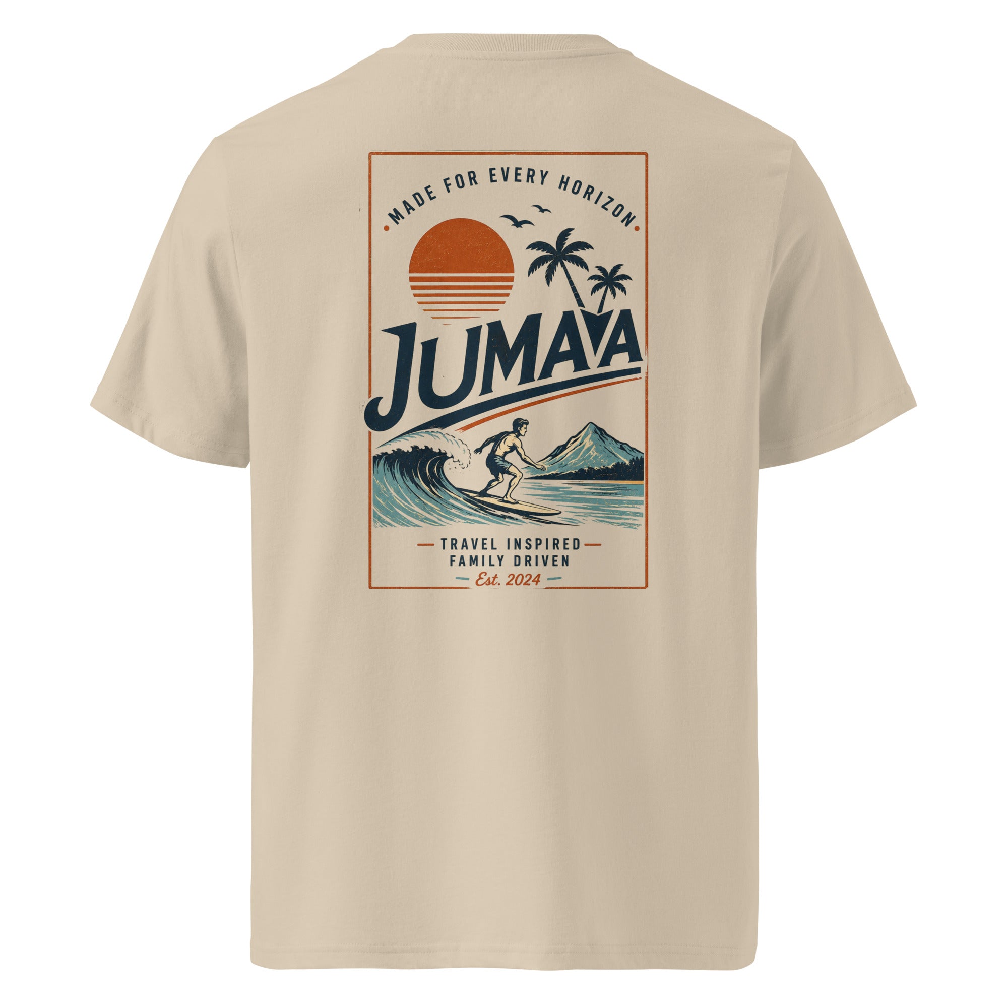 T-shirt Jumaa surf beige